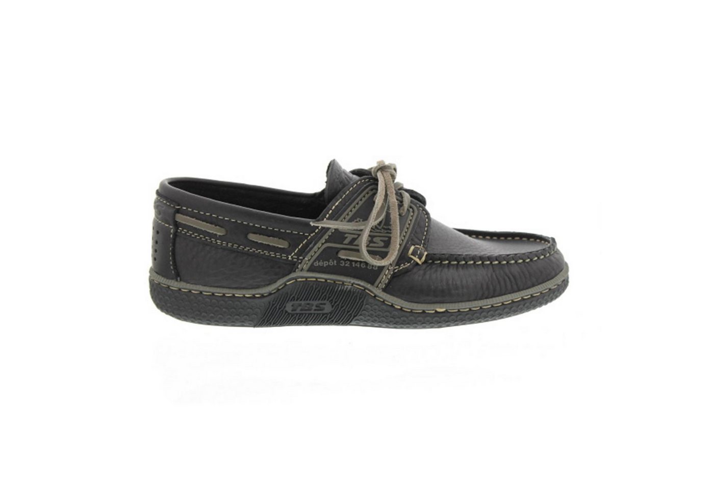 tbs TBS Globek Segelschuh, Bateau Full Grain Leather, Noir - Dauphin B8B44 Bootsschuh tbs TBS Globek Segelschuh, Bateau Full Grain Leather, Noir - Dauphin B8B44 Bootsschuh von tbs
