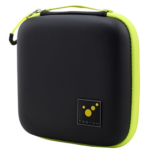 tee-uu AMPUSAFE XL | verschiedene Farbvarianten | mit Grifflasche | 16 x 5,5 x 16 cm | 42 Elastikschlaufen in Zwei Größen für Ampullen bis 10ml Volumen | robust (schwarz) tee-uu AMPUSAFE XL | verschiedene Farbvarianten | mit Grifflasche | 16 x 5,5 x 16 cm | 42 Elastikschlaufen in Zwei Größen für Ampullen bis 10ml Volumen | robust (schwarz) von tee-uu