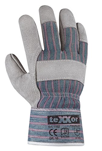 36 Paar - Rindkernspaltleder-Handschuhe TAUNUS - teXXor® - 1102 - Größe 10 von texxor