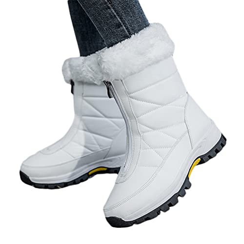 ticticlily Damen Winterstiefel Winterschuhe Warm Gefüttert Winter Boots Schneestiefel rutschfeste Wanderschuhe A Weiß 39 EU ticticlily Damen Winterstiefel Winterschuhe Warm Gefüttert Winter Boots Schneestiefel rutschfeste Wanderschuhe A Weiß 39 EU von ticticlily
