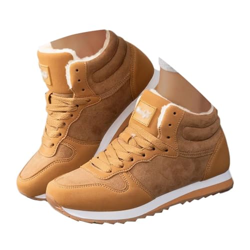 ticticlily Winterschuhe Damen Herren Warm Gefüttert Sneaker Winterschuhe Winter Schneestiefel Outdoor Boots Wanderstiefel Stiefel Unisex B Braun 41 EU ticticlily Winterschuhe Damen Herren Warm Gefüttert Sneaker Winterschuhe Winter Schneestiefel Outdoor Boots Wanderstiefel Stiefel Unisex B Braun 41 EU von ticticlily