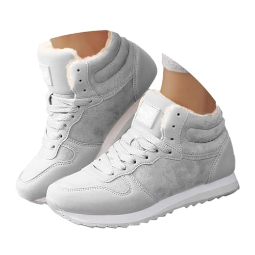 ticticlily Winterschuhe Damen Herren Warm Gefüttert Sneaker Winterschuhe Winter Schneestiefel Outdoor Boots Wanderstiefel Stiefel Unisex B Grau 41 EU ticticlily Winterschuhe Damen Herren Warm Gefüttert Sneaker Winterschuhe Winter Schneestiefel Outdoor Boots Wanderstiefel Stiefel Unisex B Grau 41 EU von ticticlily