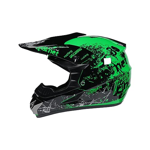 tieedhfu Robuster und langlebiger Mountainbike Helm für zuverlässigen Schutz. ABS Fahrradhelme, Roller Helm, Grüner Hintergrund, M von tieedhfu