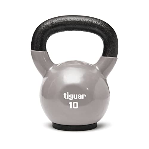 tiguar Kettlebell 10 kg hellgrau Krafttraining Gewichte Sport Home Fitness tiguar Kettlebell 10 kg hellgrau Krafttraining Gewichte Sport Home Fitness von tiguar