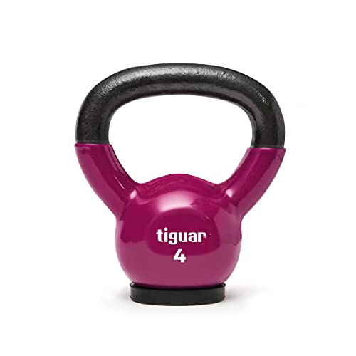 tiguar Kettlebell 4 kg lila Krafttraining Gewichte Sport Home Fitness tiguar Kettlebell 4 kg lila Krafttraining Gewichte Sport Home Fitness von tiguar