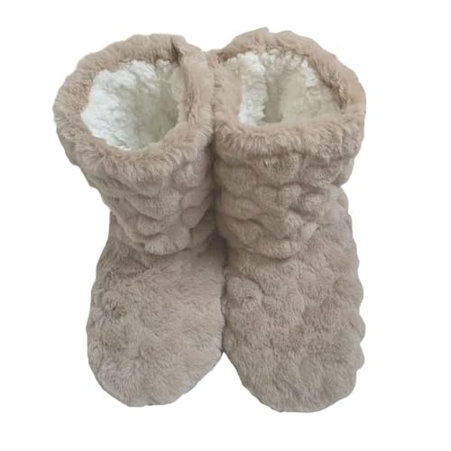 tinbarry Damen Hausschuhe Flauschige Plüsch Stiefel Winter Warme Gefüttert Hausstiefel Korallen Samt Hüttenschuhe rutschfest Bequem Ruhig Bodenschuhe Unisex Outdoor Schuhe tinbarry Damen Hausschuhe Flauschige Plüsch Stiefel Winter Warme Gefüttert Hausstiefel Korallen Samt Hüttenschuhe rutschfest Bequem Ruhig Bodenschuhe Unisex Outdoor Schuhe von tinbarry