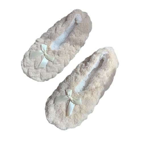 tinbarry Hausschuhe Damen Winter Plüsch Pantoffeln Ballerina Hausschuhe Lammfell rutschfeste Fluffy Slippers Kunstwolle Warme Weiche Bequem Zuhause tinbarry Hausschuhe Damen Winter Plüsch Pantoffeln Ballerina Hausschuhe Lammfell rutschfeste Fluffy Slippers Kunstwolle Warme Weiche Bequem Zuhause von tinbarry