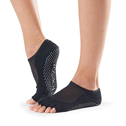 Toesox Unisex Half Toe Luna Yoga & Pilates Grip Socken von toesox