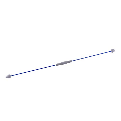 top vit Swing.Bow I Flexibler Schwingstab aus stabilem Fiberglas I durchgängiger Swingstick zum Trainieren der Tiefenmuskulatur I ca. 155 cm, Farbe blau von top vit
