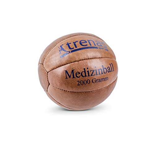 trenas Medizinball Leder - Original - 2 kg - Medicine Ball - Sport Medizinball trenas Medizinball Leder - Original - 2 kg - Medicine Ball - Sport Medizinball von trenas