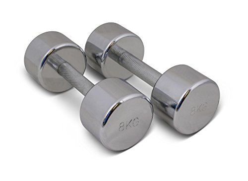 trenas Paar Chrom Kurzhanteln - je 8 kg trenas Paar Chrom Kurzhanteln - je 8 kg von trenas