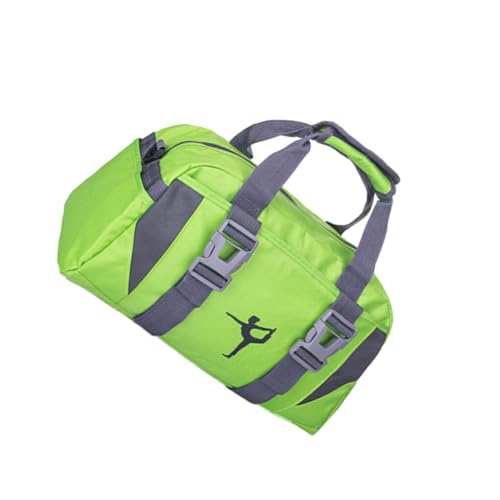 tuwiwol Robuste und langlebige Sporttasche für hohe Tragfähigkeit, Trendige Farben, Yoga Sporttaschen, Fitnesstasche, Reisetasche, praktische Geschenke, Grün von tuwiwol