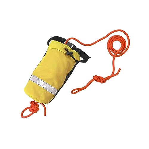 tuwiwol Vielfältige Einsatzmöglichkeiten: Seilsack für Wasser und Notfallrettungen, Premium Notrettungsseil, Wasserrettung, hohe Sichtbarkeit von tuwiwol
