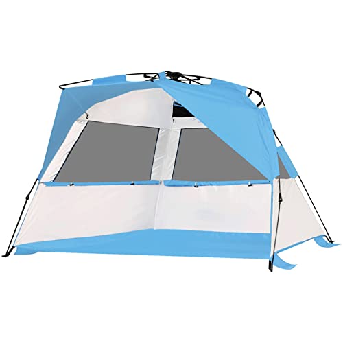 Camping Zelt Outdoor Automatisches Zelt Schnell Öffnen Beschattung Outdoor Angelzelt für 2-3 Personen für Camping Reisen Rucksackreisen Wandern Outdoor von uehdyggbfvlkfnfj