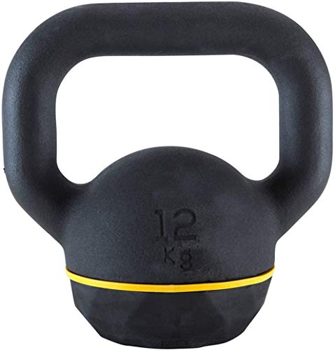 Kugelhantel, tragbar, mit Griff, Hantel-Set, Trainingsgerät, Vinylbeschichtet, ideal für Ganzkörpertraining, Krafttraining, 6 kg (12 kg) von uehdyggbfvlkfnfj