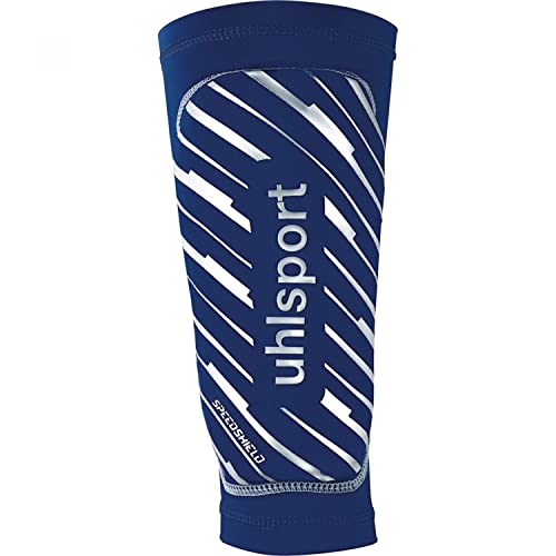 UHLSPORT Unisex – Erwachsene SPEEDSHIELD Schienbeinschoner, Marine, XS von uhlsport