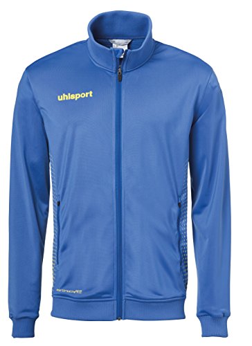 Uhlsport Herren Score Track Jacke, azurblau/limonengelb, S von uhlsport