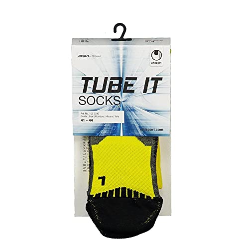 Uhlsport Herren Tube It Socken, limonengelb/Schwarz, 33-36 Uhlsport Herren Tube It Socken, limonengelb/Schwarz, 33-36 von Uhlsport