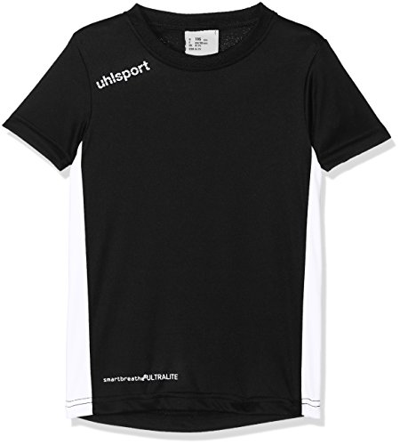 Uhlsport Kinder Essential Trikot Trainingstrikot, schwarz/Weiß, 152 von uhlsport