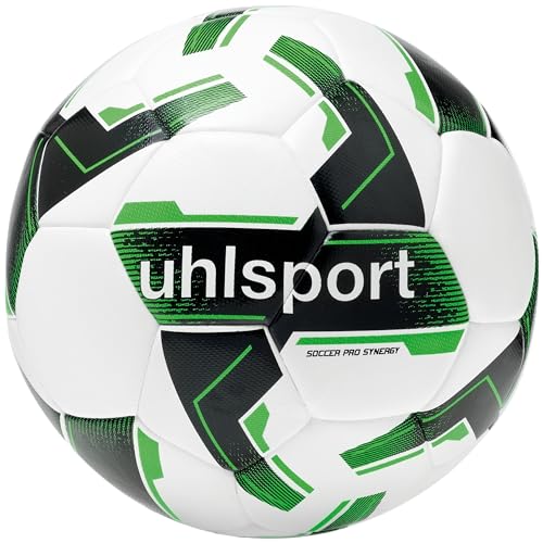 uhlsport Soccer Pro Synergy Fußball für Kinder und Erwachsene- Spiel- und Trainingsball in Synergy G1-Technologie - FIFA BASIC, 3, Weiß/Schwarz/Fluo Grün uhlsport Soccer Pro Synergy Fußball für Kinder und Erwachsene- Spiel- und Trainingsball in Synergy G1-Technologie - FIFA BASIC, 3, Weiß/Schwarz/Fluo Grün von Uhlsport