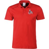 uhlsport 1. FC Köln Essential Poloshirt Kinder rot 164 von uhlsport