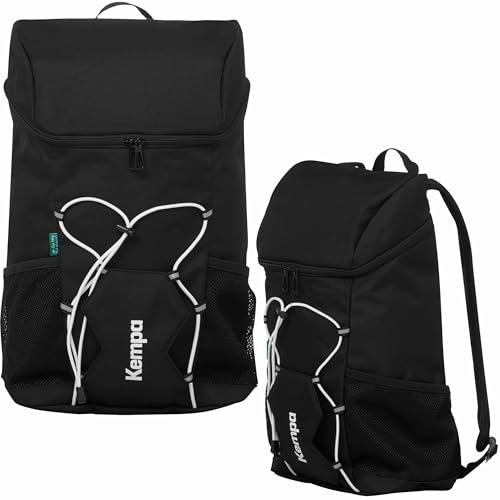 Kempa Rucksack Pro für Handball Backpag Rucksack mit Ballnetz - flexibel mit mehreren Taschen und gepolsterter Rückenfläche - 17 Liter von Kempa