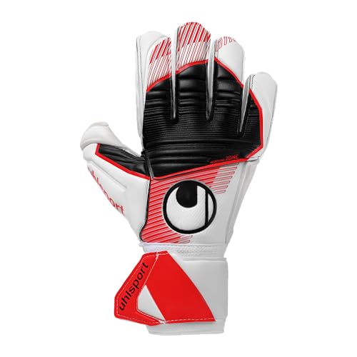 uhlsport Absolutgrip, Kinder und Erwachsene Torwarthandschuhe, Blanc/Rouge/Noir, 7.5 - uhlsport Absolutgrip, Kinder und Erwachsene Torwarthandschuhe, Blanc/Rouge/Noir, 7.5 - von uhlsport