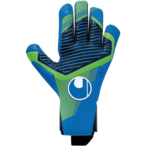 uhlsport Aquagrip HN Fußball Torwart-Handschuhe für optimalen Grip bei Nasswetter, 10.5 von uhlsport