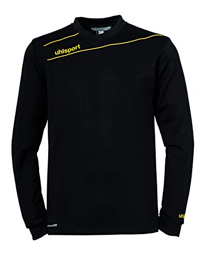 uhlsport Bekleidung Stream 3.0 Training Top Herren Sweatshirt, schwarz/Maisgelb, 3XL von uhlsport