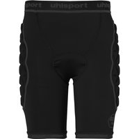 uhlsport Bionikframe Black Edition gepolsterte Tights Herren 222 - schwarz XL von uhlsport