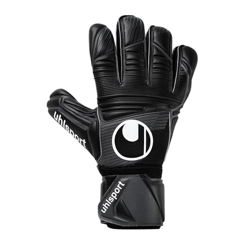 uhlsport Comfort Absolutgrip, Kinder und Erwachsene Torwarthandschuhe, Schwarz, 8.5 - von uhlsport