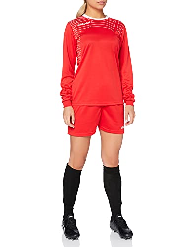 uhlsport Damen Match (Hemd&Shorts) Ls Team Kit, rot (rot/Weiß), M von uhlsport