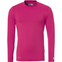 uhlsport Distinction langarm Funktionsshirt pink 128 von uhlsport