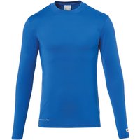 uhlsport Distinction Pro langarm Funktionsshirt Turtleneck azurblau 128 von uhlsport