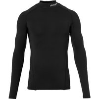 uhlsport Distinction Pro langarm Funktionsshirt Turtleneck schwarz L von uhlsport