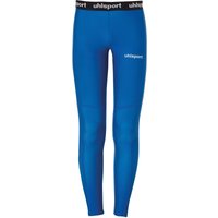 uhlsport Distinction Pro Long Tights Unterziehhose azurblau 116 von uhlsport