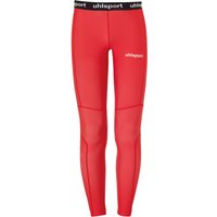 uhlsport Distinction Pro Long Tights Unterziehhose rot 140 von uhlsport