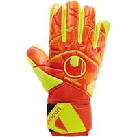 uhlsport Dynamic Impulse Absolutgrip HN (Half Negative Cut) Torwarthandschuhe dynamic orange/fluo gelb 8 von uhlsport