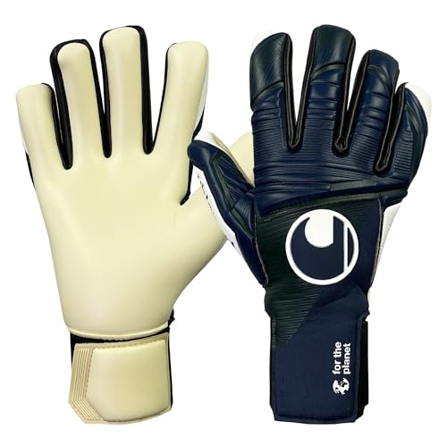 uhlsport Equipment - Torwarthandschuhe Powerline Absolutgrip HN Pro Earth Edit. TW-Handschuhe blaugruenweiss 10 von uhlsport