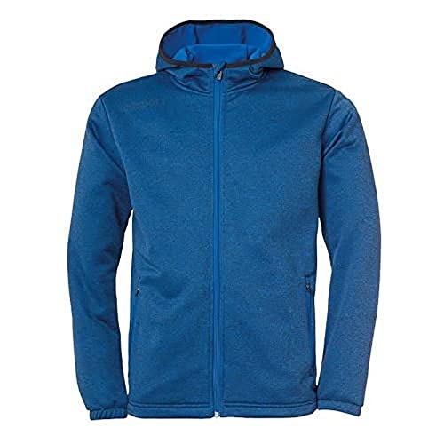 Uhlsport Herren Essential Fleecejacke, azurblau Melange, XXL von uhlsport