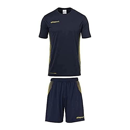 Uhlsport Herren Score Kit Trikot&Shorts Set, Marine/Fluo gelb, XXXL Uhlsport Herren Score Kit Trikot&Shorts Set, Marine/Fluo gelb, XXXL von Uhlsport