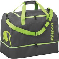 uhlsport Essential 2.0 Sporttasche mit Bodenfach anthra/fluo grün L von uhlsport