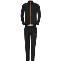 uhlsport Essential Classic Trainingsanzug schwarz/fluo orange M von uhlsport