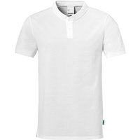 uhlsport Essential Poloshirt Prime Herren 112 - weiß 3XL von uhlsport
