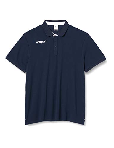 uhlsport Herren Poloshirt Essential Prime Polo Shirt, Marine/Weiß, 5XL, 100214902 von uhlsport