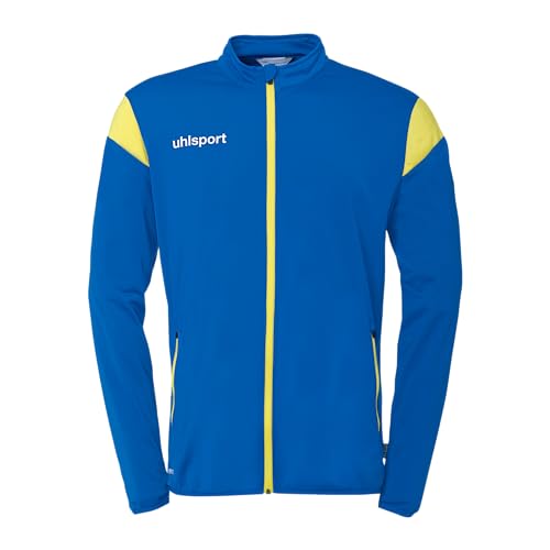 uhlsport Unisex Squad 27 Classic Sport-Jacke, Azurblau/limonengelb, 4XL EU von uhlsport