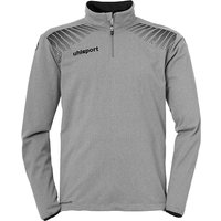 uhlsport GOAL 1/4-Zip TOP Kinder dark grey melange/schwarz 128 von uhlsport