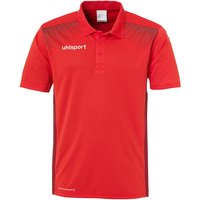 uhlsport GOAL Poloshirt Kinder rot/bordeaux 152 von uhlsport