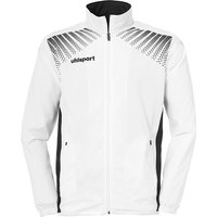 uhlsport GOAL Präsentationsjacke Kinder weiss/schwarz 128 von uhlsport