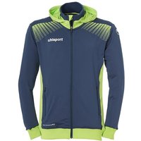 uhlsport GOAL TEC Kapuzenjacke Herren petrol/flash grün 3XL von uhlsport